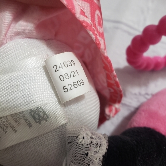 Disney Baby Minnie Mouse Plush Sensory Toy 10-inch Stuffed Animal 2021 Pink - Picture 8 of 9